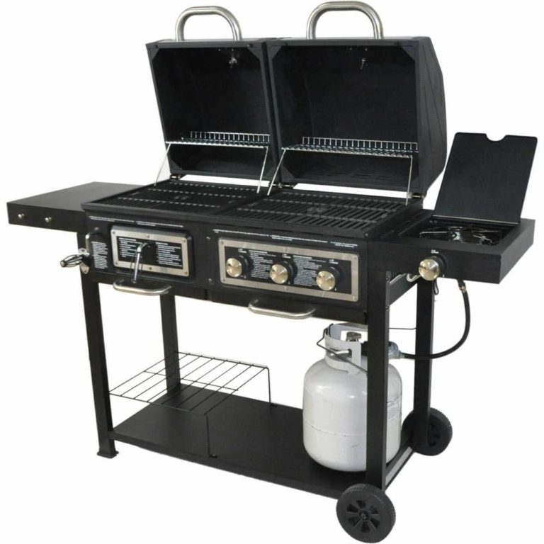 Dual Fuel Combination Charcoal/Gas Grill BBQ Grills On Sale