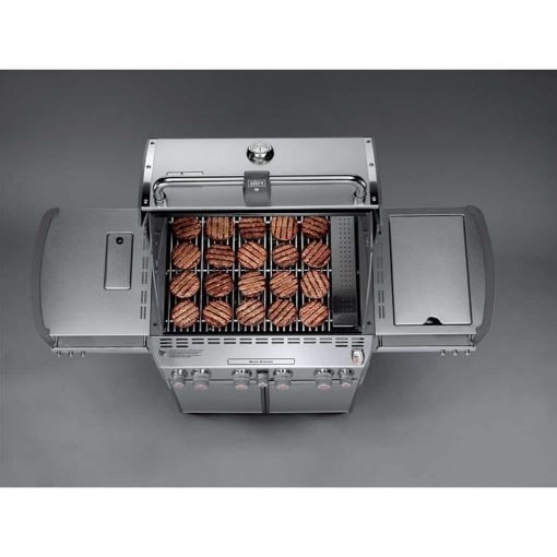 Weber Summit 7170001 S-470 Stainless-Steel 580-Square-Inch 48,800-BTU Liquid-Propane Gas Grill