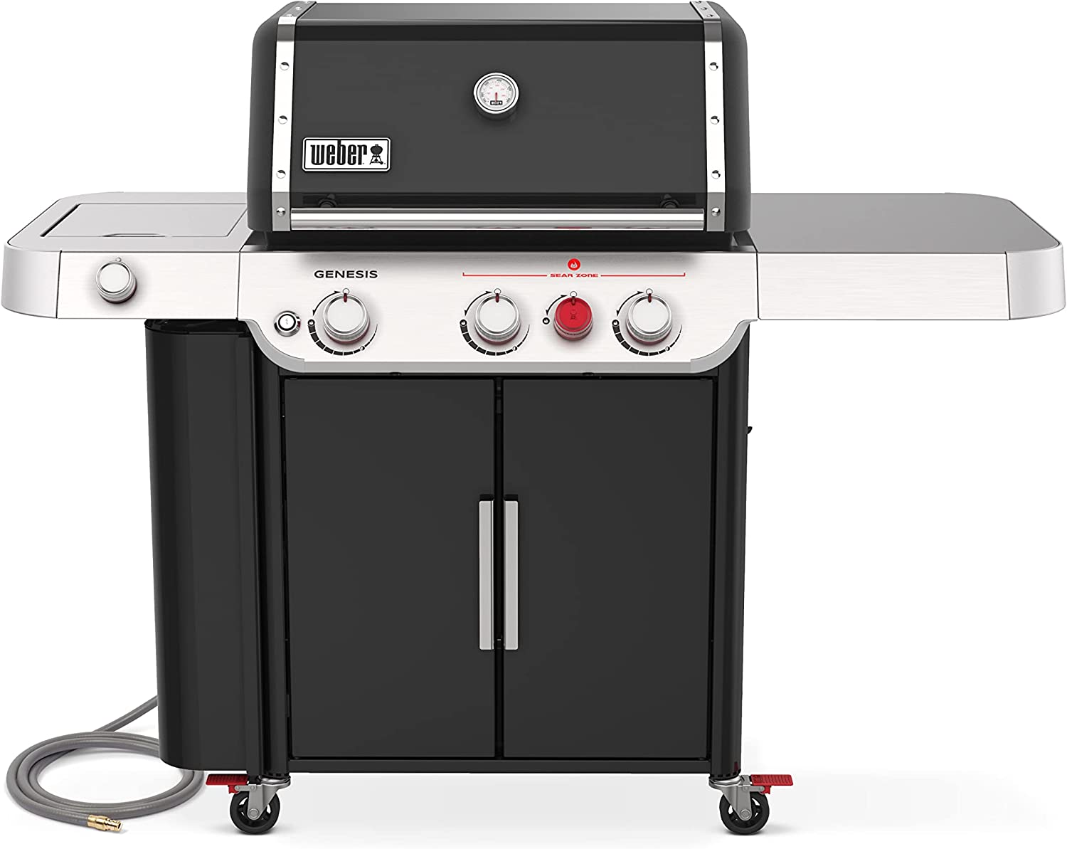 Weber Genesis E-335 Gas Grill, Natural Gas, Black