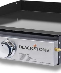 Blackstone 1650 Tabletop Grill without Hood Propane Fuelled – 17 inch Portable Stovetop Gas Griddle