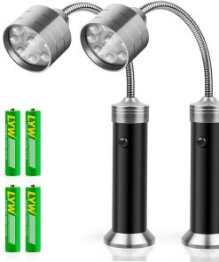 KOSIN Barbecue Grill Light Magnetic Base Super-Bright LED BBQ Lights-360 Degree Flexible Gooseneck, Gifts for Men Dad Boyfriend, Traeger Pit Boss Smoker Grill Accessories - 1