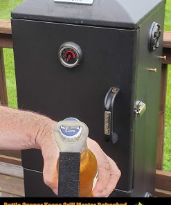 Cave Tools Bristle-Free Metal Grill & Griddle Scraper - Includes Bottle Opener - Barbeque Brush Substitute - BBQ Grill Accessories, Stainless Steel - 5