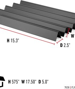 Weber Replacement Flavorizer Bars, 15.3, for Spirit 300 series (front-mounted control panel) - 3