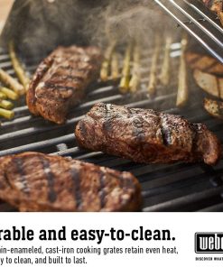 Weber Spirit S-315 Liquid Propane Gas Grill, Stainless Steel - 6