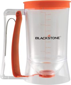 Blackstone 1543 Griddle Breakfast Kit 4 Piece Set Include Batter Dispenser, Bacon Press, Two Egg-Pancake Rings with Handle-Best Indoor-Outdoor Cooking Accessory, Multiple - 3