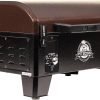 PIT BOSS 10697 Table Top Wood Grill With Temperature Control, Mahogany - 1