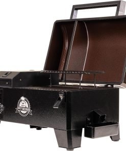 PIT BOSS 10697 Table Top Wood Grill With Temperature Control, Mahogany - 3