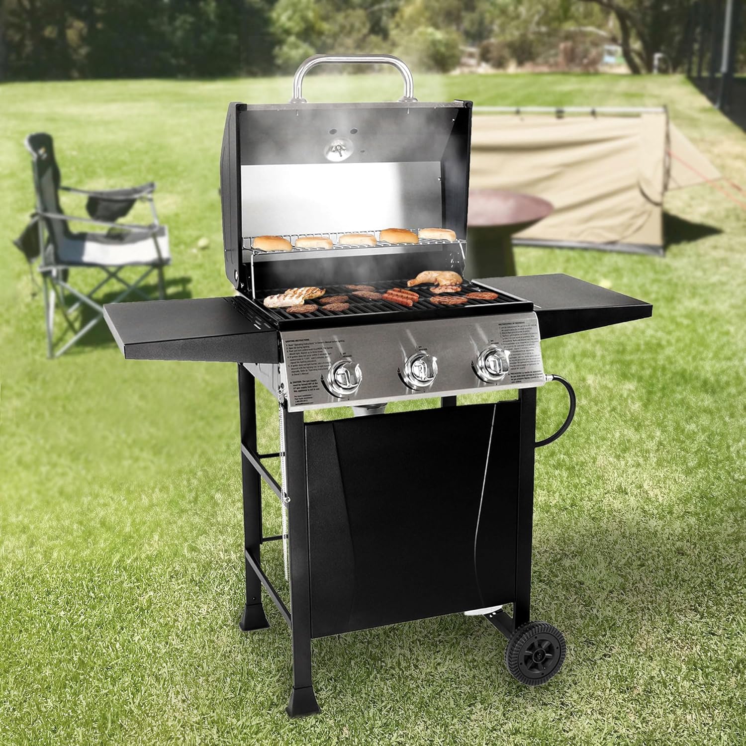 Grill Stands And Shelves