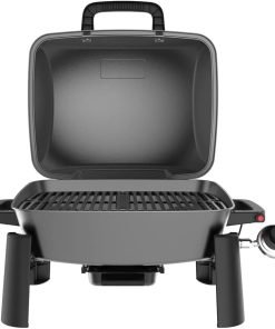 Nexgrill 1-Burner Portable Propane Gas Grill, 10,000BTUs, Perfect for Camping, Outdoor Cooking, Outdoor Kitchen, Patio, Garden, Premium Build and Style, Dark Grey & Black - 1