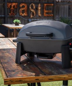 Nexgrill 1-Burner Portable Propane Gas Grill, 10,000BTUs, Perfect for Camping, Outdoor Cooking, Outdoor Kitchen, Patio, Garden, Premium Build and Style, Dark Grey & Black - 3