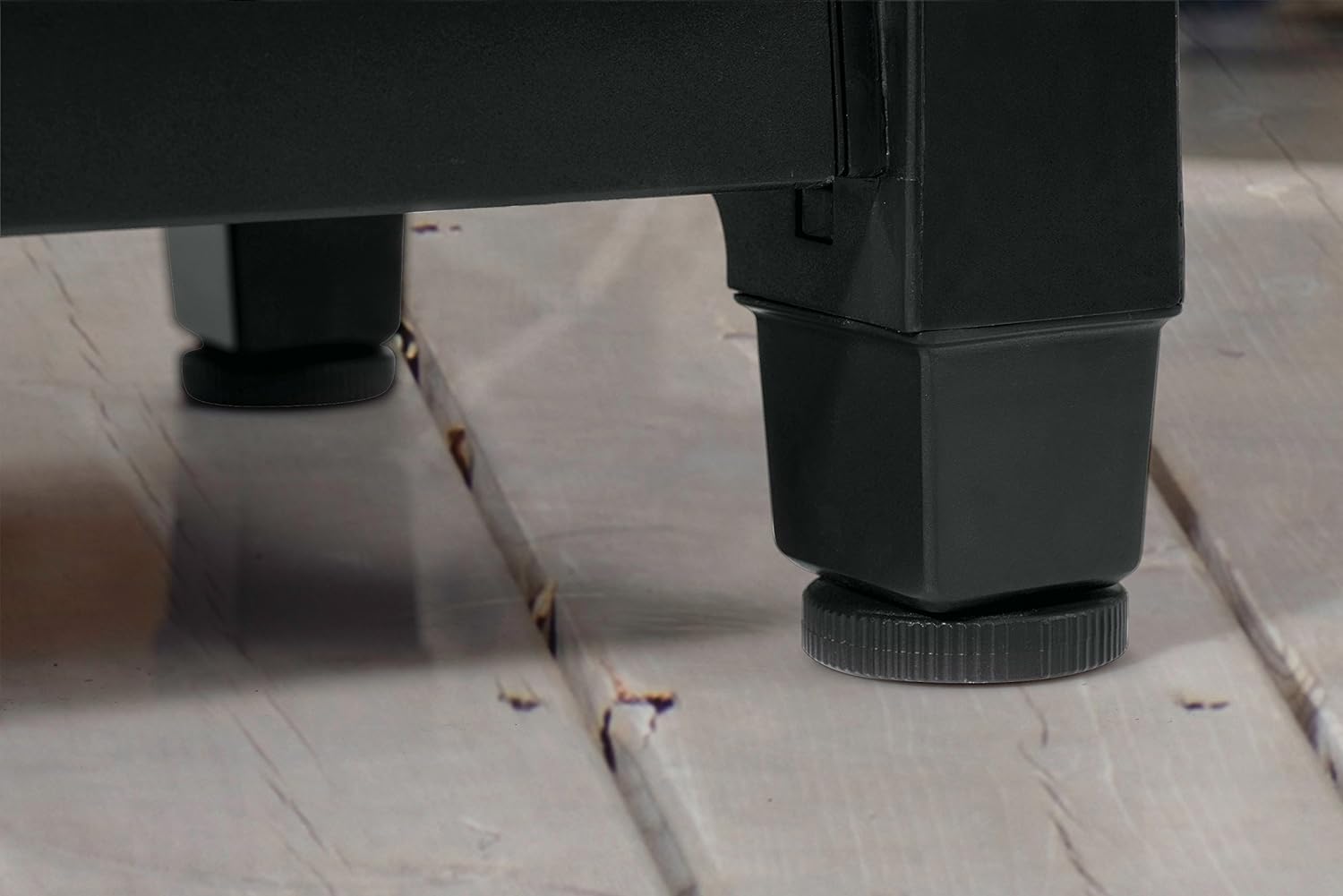 Keter Unity XL Portable Outdoor Table with Stainless Steel Top for Kitchen Prep and Outdoor Storage Cabinet for Grilling Accessories, Dark Grey - 7