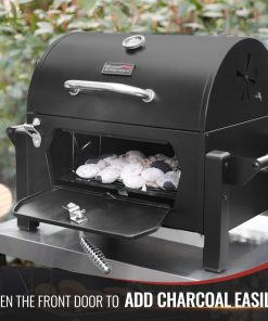 Royal Gourmet CD1519 Tabletop Charcoal Grill with Warming Rack, Potable Charcoal Grill with 303 Sq. In Cooking Area for for Outdoor Camping and Picnic Grilling - 7