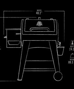 Pit Boss PB440FB1 Pellet Grill, 482 Square Inches, Black - 6
