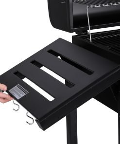 Royal Gourmet CD2030AN 30-Inch Charcoal Grill, Deluxe BBQ Smoker Picnic Camping Patio Backyard Cooking, Black, Large - 6
