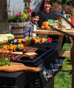 Nexgrill 3-Burner Propane Gas Grill with Side Tables, 27,000BTUs, Stainless Steel Lid, Spacious 429 SQ. In. Cooking Space, BBQ Grill for Outdoor Cooking, Patios, Parties, and More - 720-1012 - 6