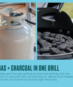 Charbroil Bistro Pro Gas Grill for Small Spaces and Patios, Black - 25302161 - 6
