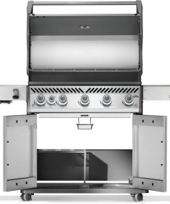 Napoleon Rogue PRO 625 Natural Gas Grill with Infrared Side Burner, Stainless Steel, Durable 6-Burner BBQ - 2