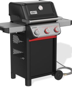 Weber Spirit E-325 Natural Gas Grill for Outdoor Cooking and BBQ, 3 Boost Burners, Black - 2