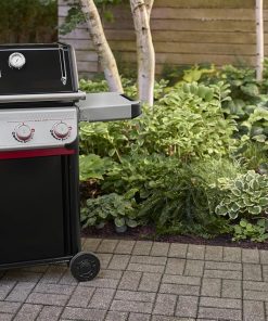Weber Spirit E-325 Natural Gas Grill for Outdoor Cooking and BBQ, 3 Boost Burners, Black - 3
