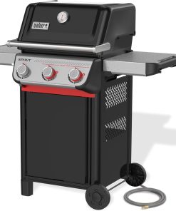 Weber Spirit E-325 Natural Gas Grill for Outdoor Cooking and BBQ, 3 Boost Burners, Black - 4