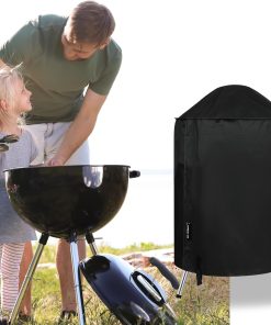 Alternative view of 22 Inch Grill Cover for Weber Kettle Charcoal, Waterproof and Heavy Duty BBQ Covers with Fade Resistant