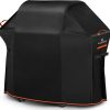 58 Grill Cover for Weber Genesis II, LX 300 and Genesis 300 Series Outdoor Gas Grill, Waterproof BBQ Cover, Tear & Fade Resistant 7130 Grill Cover for Weber Grill - 1