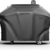 Pellet Grill Cover for Camp Chef Smoker, Upgraded Full-Length Heavy Duty Waterproof Anti-UV Cover for Woodwind Pro 24 PG24SE PG2424SGB SmokePro DLX 24 PG24MZG PG24WWSB - 1