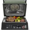 Cuisinart FlavorBoost™ 8-in-1 Outdoor Electric BBQ Grill & Portable Smoker, Air Fryer Grill Combo with Smart Probe, Smoke Drawer, 154 sq. in., Patio & Balcony Grill for Apartments, CEG-1302 - 1
