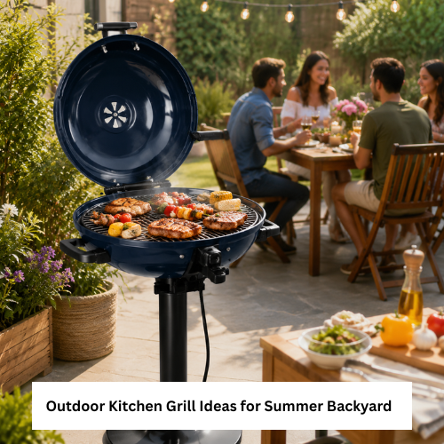 Outdoor Kitchen Grill Ideas for Summer Backyard Living