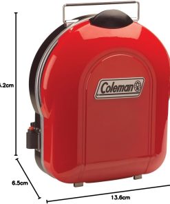 Alternative view of Coleman Fold ‘N Go 6,000 BTU Portable Propane Grill, Lightweight Gas Grill with Push-Button Starter & Adjustable Horseshoe Burner, Great for Camping, Tailgating, Grilling, BBQ